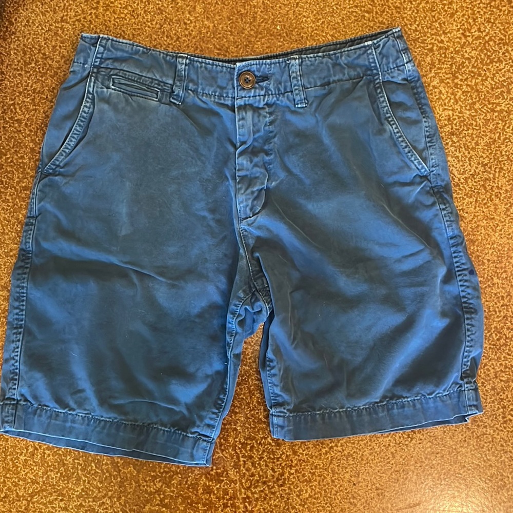 American Eagle blue mens shorts